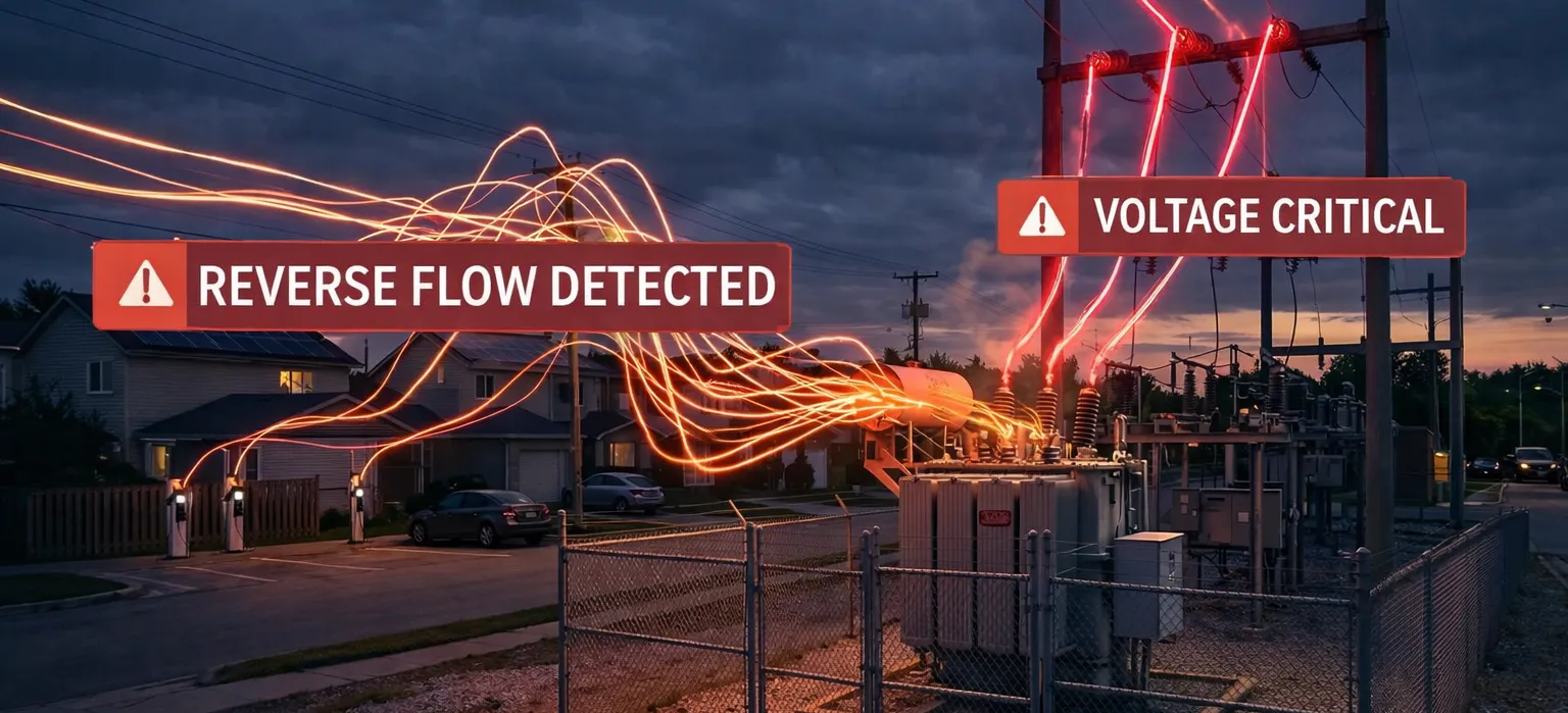 Visualization of distributed energy resources (DER) network orchestration
