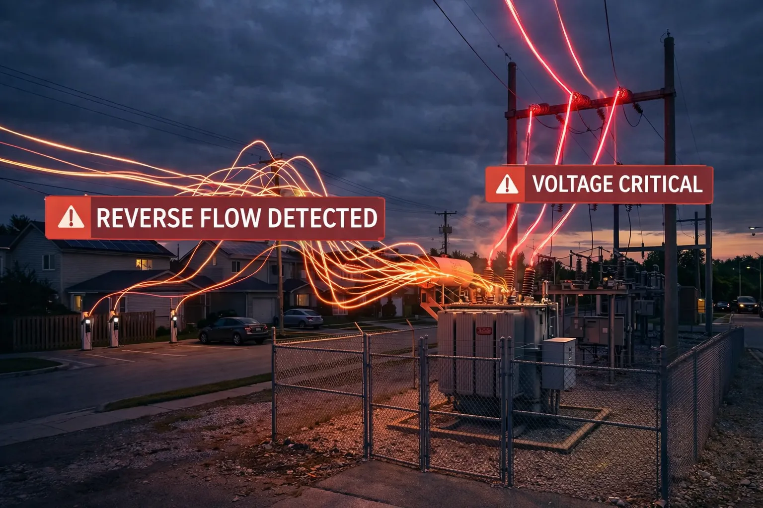 Visualization of distributed energy resources (DER) network orchestration